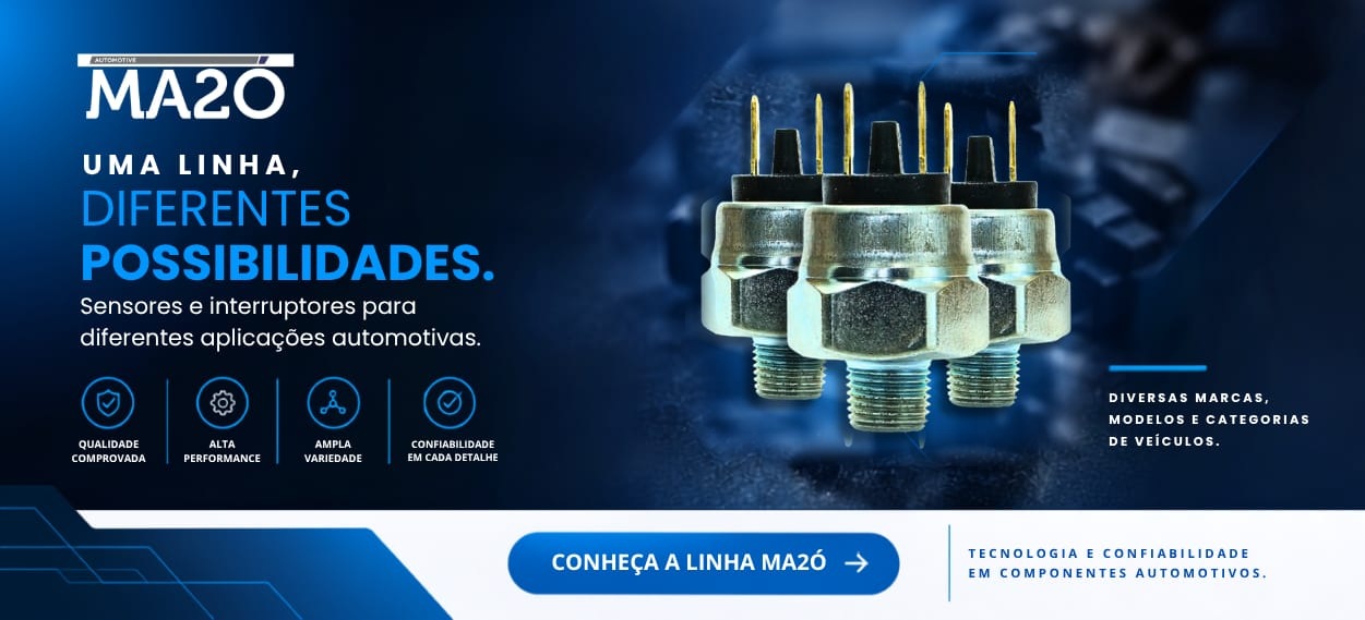 Uma linha, diferentes possibilidades — sensores e interruptores MA2Ó