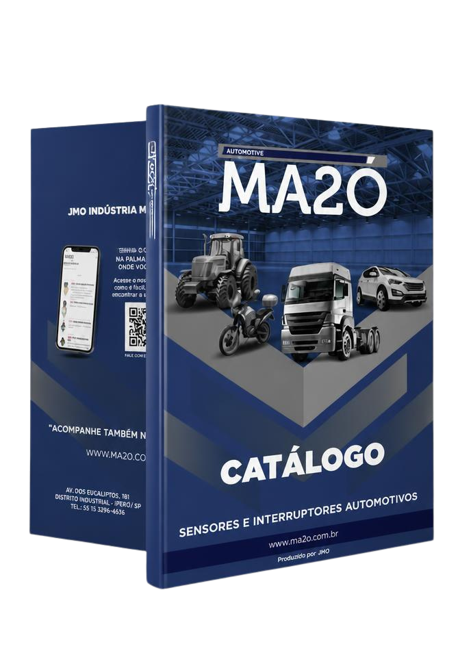 Catálogo impresso MA2Ó de sensores e interruptores automotivos